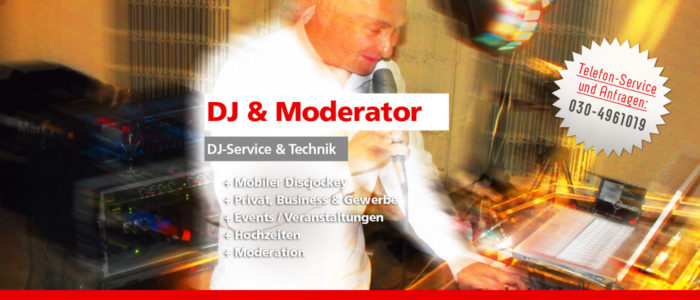 DJ Stefan Simon DJ Moderator Berlin