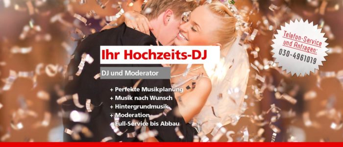 Hochzeits-DJ Berlin Brandenburg